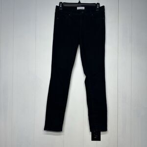 LOFT Women’s Black Skinny Jeans Size 2 / 26 Waist Stretch Slim Fit
